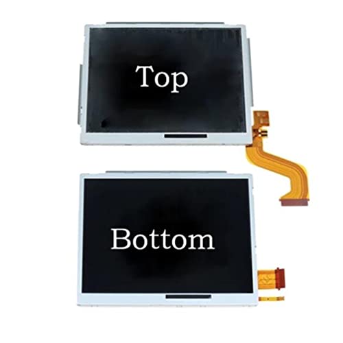 Image of Replacement Top Bottom Upper Lower LCD Screen Display for Nintendo DSi XL LL LCD Display (Bottom)