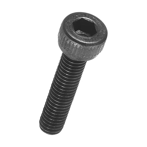 Kozelo 100pcs Socket Head Cap Screws - [M3-0.5 x 14mm] Alloy Steel Black Oxide Grade 12.9 Internal Hex Screw for 3D Printer Furniture Industrial Use, Black