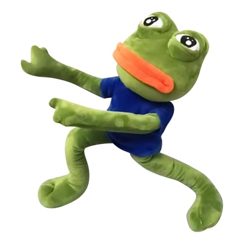 Generisch Trauriger Froschs, 40x25x15cm Plüsch Froschs, Traurig Kuscheltier, Plüschtier Anime, Niedliche Anime Plüschpuppe, Kartoon Plüschtier Weich Zum Kuscheln Für Indoor,Ostern Weihnachten