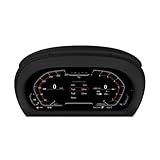 MOOKAKA Speedometer Original Vehicle Data Digital Cluster for BMW 1 3 Series X1,Plug and Play Full LCD 12.3 Inch Screen Cockpit Digital Dash Cluster(1Series 2004-2011,E87)