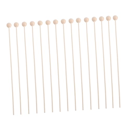 ORFOFE Wood Bead Diffuser Stick 15pcs Aroma Stick Room Fragrance Diffuser Natural Perfume Diffuser