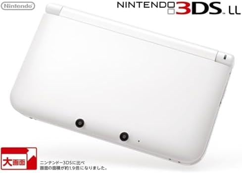 【整備済み品】 Nintendo 任天堂 ニンテンドー3DS LL ホワイト バッテリー交換済み SDカードフルフォーマット済み