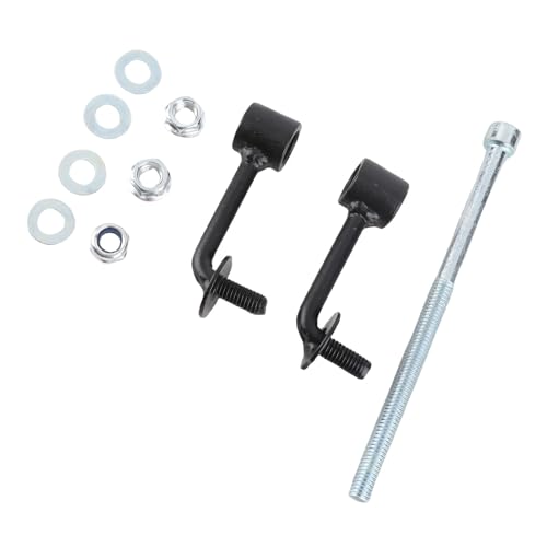 Ausla Kit de Elevadores de Tanque de Gasolina para Motocicleta Black Billet para Nightster Iron 48 72 XL883 Construcción de Palanquilla de Acero de Primera Calidad, Fácil Instalación con Flujo de