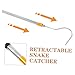 LIOOBO Snake Catching Tool Stainless Steel Telescopic Hook Snake Handling Telescopic Pole Multifunctional Pole