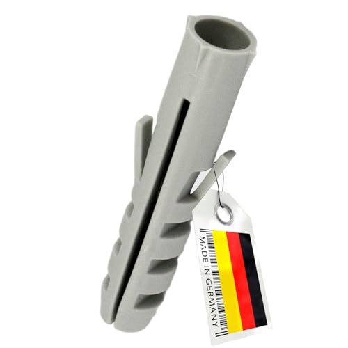 PRIOstahl Spreizdübel Nylondübel Allzweckdübel Schraubendübel PROFI-Dübel 20 x Dübel Durchmesser: 10 x 50 mm aus PE-Qualität zur Befestigung in Beton Vollziegel Hochlochziegel Gasbeton uvm.