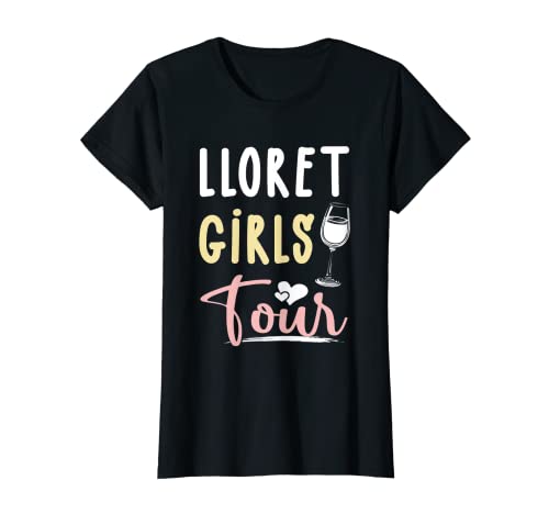 Donna Tour delle ragazze di Lloret De Mar | Vacanze per feste di viaggio Maglietta