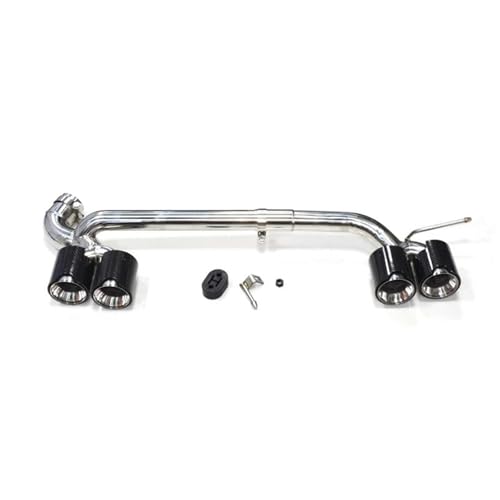 Tuyau d'échappement pour BMW F30 F31 320i 318i embout quadruple look carbone
