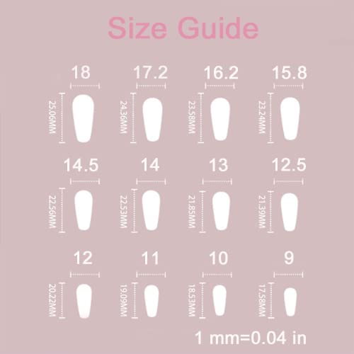 Redykat 24Pcs Glossy Coffin Press On Nails, Salon Quality Nail Art, Extra Long Acrylic Fake Nails, False Nails, Home Quick Manicure (Green&Black Ombre) #TOP5