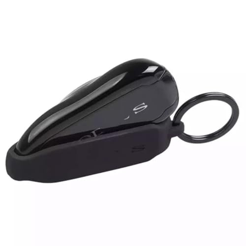 Coque silicone Tesla Model 3 Y X S avec porte-clé en métal SUFC