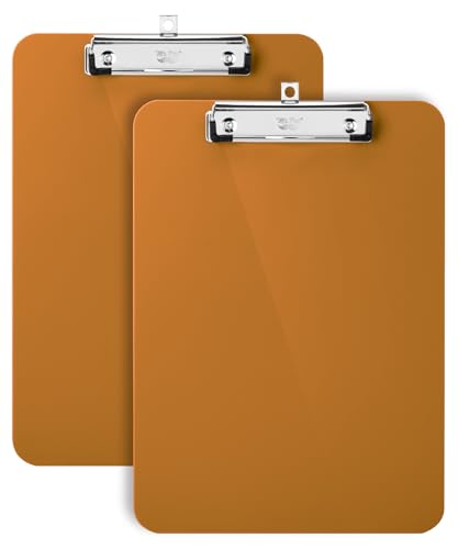 Mr. Pen- Plastic Clipboard, 12.5" x 9", 2 Pack