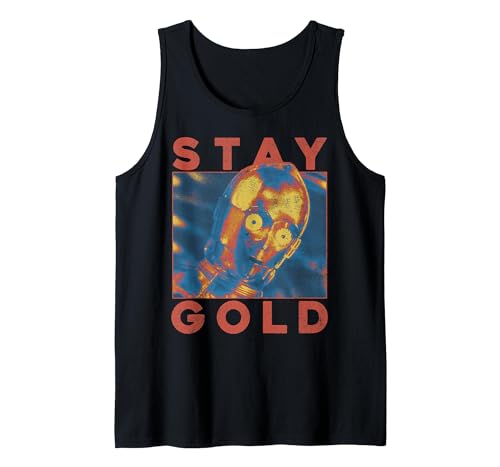 Star Wars C-3PO Stay Gold Portrait le Débardeur Nostalgique