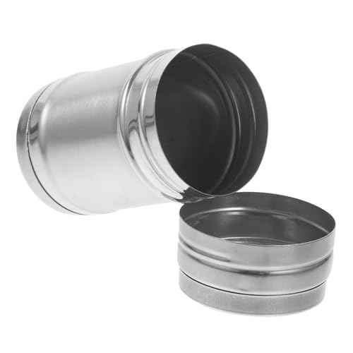 Sosoport Saliera e Pepiera in Acciaio Inossidabile Contenitori Per Pepe Bottiglie Per Spezie Domestiche Pepiere Domestiche Barattolo Per Condimenti Da Cucina