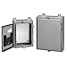 Hoffman A30H20BLP Steel Wall-Mount, NEMA 4, Enclosure, 30" x 20" x 8", Gray