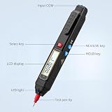 ALLmeter Spannungsprüfer Berührungslos, Digital Multimeter, zweipoligem Stifttyp, auto...