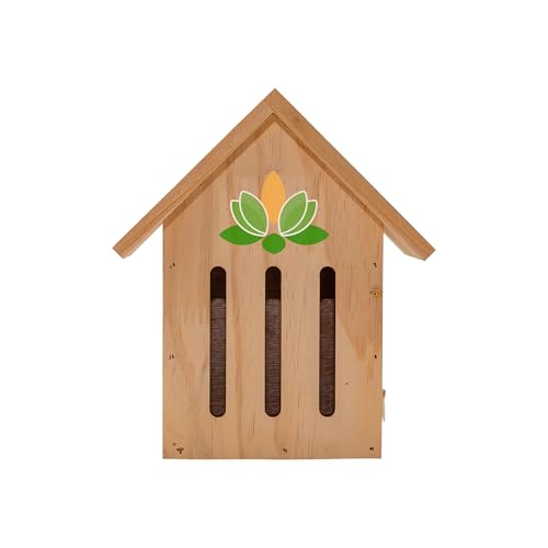 Artisan-Crafted Wooden Butterfly Bungalow | Handcrafted Butterfly House with Rustic Design | Ideal for Garden, Patio, and Yard Décor | Perfect for Attracting Butterflies