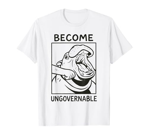 Ungovernable Funny Hippo Meme T�V���c