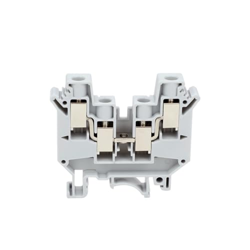 Bloque de terminales de riel DIN UDK-10 de 10 mm² con sistema pasante de alta estabilidad