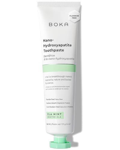 Boka Fluoride Free Toothpaste Nano Hydroxyapatite Toothpaste - Strawberry Mango Flavor, 4 oz 1Pk US Manufactured