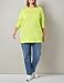Amazon Essentials Women's Lightweight Long-Sleeve Scoop-Neck Tunic Sweater (Available in Plus Size), Lime Green, Small