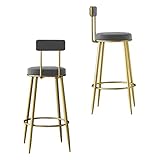 【Design elegante】: questi sgabelli da bar combinano lo stile elegante e classico, perfetti per l'uso commerciale e domestico, in particolare in bar, soggiorni, cucine, caffetterie, mercati, banconi, ecc.