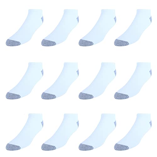 Image of Hanes Men's Socks, Active Cool X-temp Lightweight Moisture-wicking Cushioned Ankle, Crew and No Show, 12 and 14 Pair Packs
