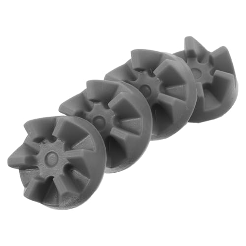 DIYEAH Kit de Acoplamiento de Goma para Licuadora de Mostrador, 4 Piezas, Gris, Embrague de Engranajes de 6 Dientes, Repuestos Compatibles para Batidoras de Mano y Cocina, Accesorios