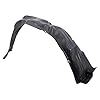 TRQ Right Inner Fender Liner Black Passenger Side Compatible with 2015-2020 Toyota Sienna TO1249203 TO1249204 TO1249230 #2