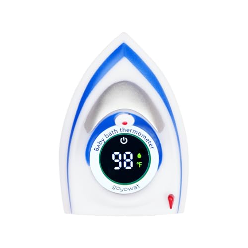 Image of Baby Bath Thermometer with LED Display & Floating Crab Toy - 2-in-1 Color-Coded Alerts(Cold/Comfortable/Hot) | Bath Temperature Monitor, Adorable Floating Toys for Infants, Nursery Essentials