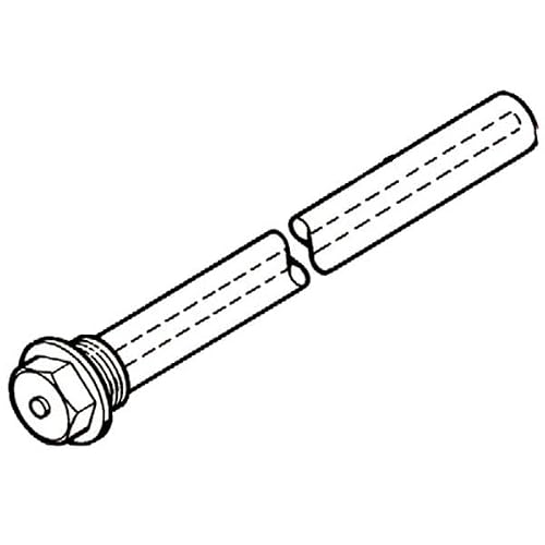 DIFF - Anode 3/​4" - Ø22 x L300 mm - DIFF