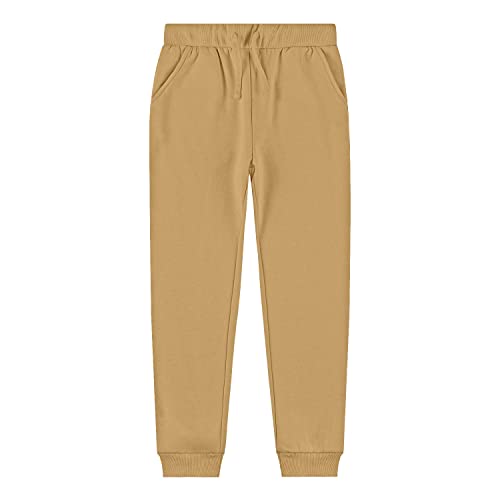 Image of Kid Nation Kids Unisex Soft Brushed Fleece Casual Pull On Jogger Sweatpants with Pockets for Boys or Girls