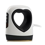 Hogg Mini Craft Heat Press Machine for T Shirts - DIY Series, Hand Held (2.3' x 3.5'), Craft Heat Press for Shirts, Hats, Tote Bags, Shirt Press Machine for HTV, DTF, DTG, Temperature Range 0 to 392 F