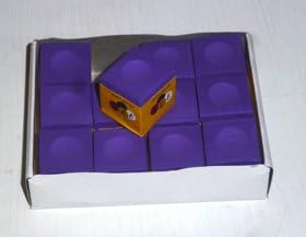 KCE A Box of 12 x Pieces of Purple Chalk