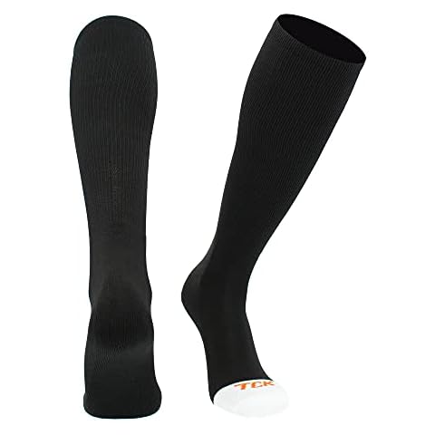TCK Prosport Performance Tube Socks (Black, Medium) Cover