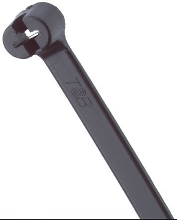 T&B TY28MX - Brida para cables (22,7 kg, 35,5 cm, UV, 200 unidades)