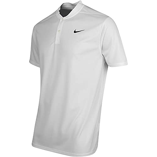 Nike Men's Nike Dri-fit Victory Blade Polo, White/Black, Large2