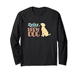 Photo Gallery home brewing craft birra cane regalo per homebrewers & vinters maglia a manica Photo Gallery home brewing craft birra cane regalo per homebrewers & vinters maglia a manica