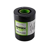 Renfrew Pro Black Cloth Hockey Tape, 5 Rolls (1'' x 18m)