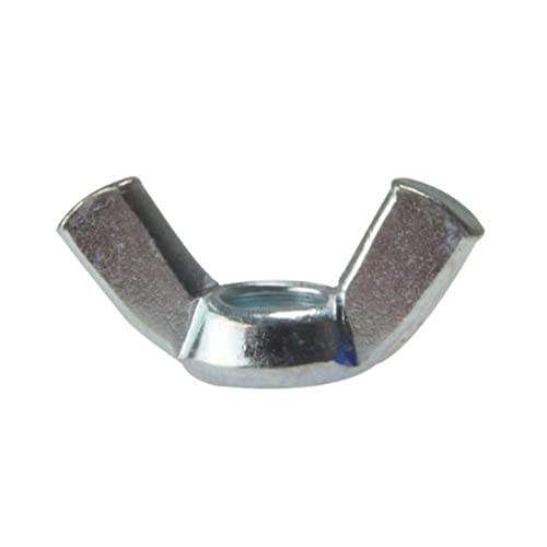 Merriway BH02780 (15 Pcs) Wing Nut M8 (5/16 inch) - Bright Zinc Plated - Pack of 15 Pieces