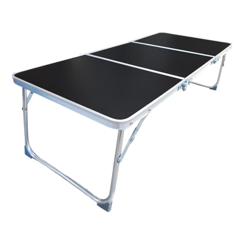 Table pliante en aluminium légère et stable pour jardin et camping - 2