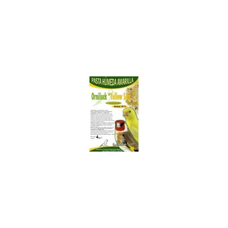 Pineta - Pasta de cria Amarilla ORNILUCK Yellow Soft 9 k