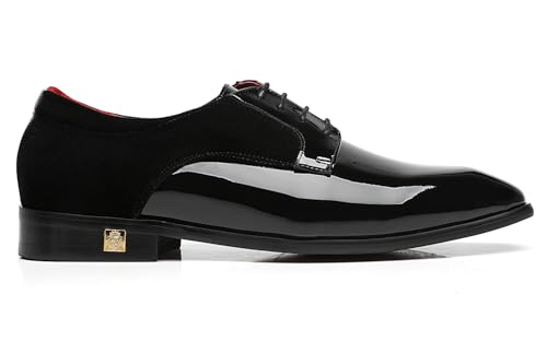 Men's Blake Oxfords Patent Leather Comfortable Dress Wedding Party Shoes2