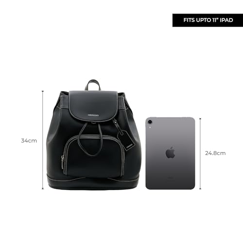 Image of Miraggio Wanderlust Backpack for Women | Laptop Bag for Women Office Use | Stylish Women Backpack | Adjustable Shoulder Straps | Ideal for Work, College & Travel
