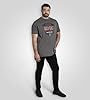 D555 Clydebank Official ACDC Black Ice Printed Crew Neck T-Shirt for Men in Charcoal Marl, 4XL #5