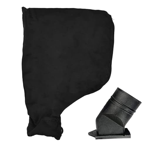 Sac collecteur de poussière - Sac à poussière pour ponceuse, ponceuse, ponceuse, ponceuse à onglet - Noir