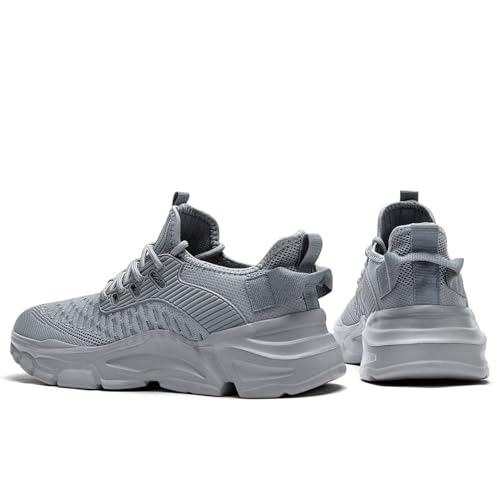 Image of Men's Slip on Walking Shoes Tennis Running Sneakers Lightweight Breathable Casual Soft Sole Comfort Work Gym Trainers