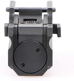 1000 Lumen Rail-Mounted Pistol Light - Compact Gun Tactical Flashlight for Handguns with Strobe Mode, Battery Included