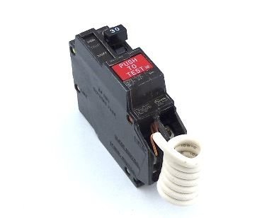 THQL1130GF Plug-in style GFI, economy/residential type THQL by General Electric