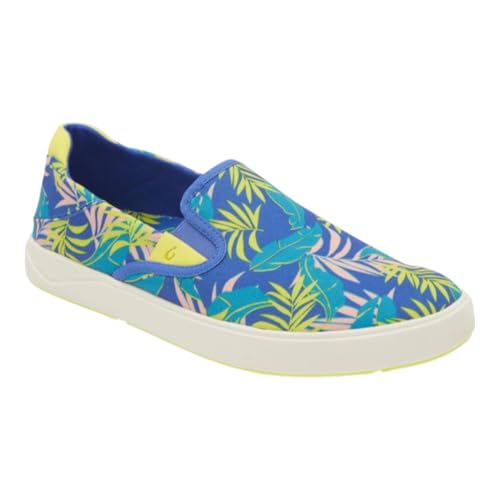 Image of OluKai Lae'ahi Pa'i Men's Slip On Sneakers, Lightweight Barefoot Feel & Breathable All-Weather Shoes, Drop-in Heel & Comfort Fit