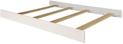 Full-Size Conversion Kit Bed Rails for Suite Bebe Cribs | Multiple Finishes Available (White)