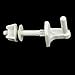 Aexit Plastic Toilet Seat Hinge Bolt Replacement Part Repair Tool Beige 2pcs (28246696472d180d65a83bd41fe2c828)